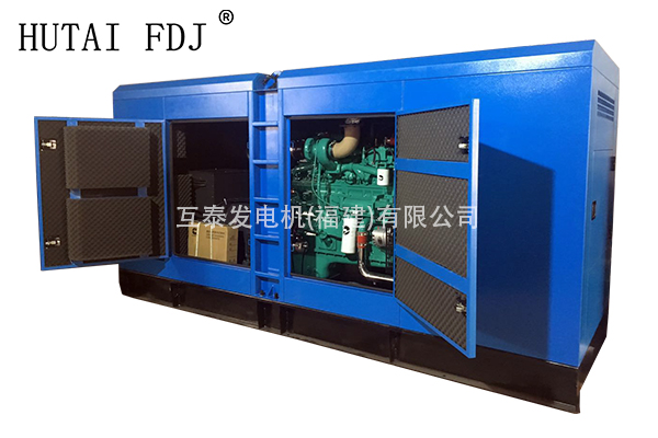 柴油發(fā)電機(jī)組300KW康明斯動(dòng)力靜音型發(fā)電機(jī) 375KVA三相 NTA855-G4